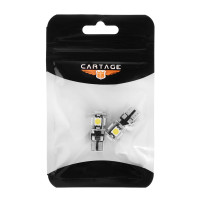   Cartage, , T10 W5w, 12 , 5 Smd-5050,  2 