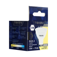   Tokov Electric, 10 , Soffit, 3000 , Gu5.3, 176-264