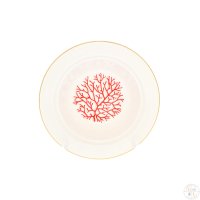  Falkenporzellan Corallo Red Gold 24 