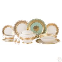   Falkenporzellan Agadir Seladon Gold 6  26 