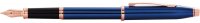   Cross Century Ii Translucent Cobalt Blue Lacquer,  F