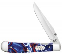   Zippo Patriotic Kirinite Smooth Trapperlock, 105 ,  