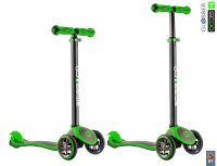 Y-scoo Rt Globber My Free Titanium Neon Green   