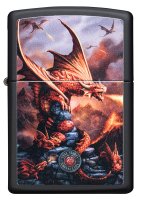  Zippo Anne Stokes   Black Matte, /, ,