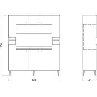  Backsystem 170