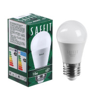   Saffit, 15w 230v E27 4000k G45, Sbg4515