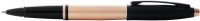 - Cross Calais Brushed Rose Gold Plate And Black Lacquer