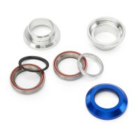   Fox  1 1/8 Silver/blue