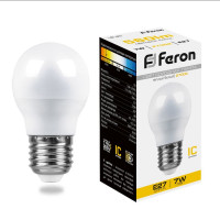   Feron Lb-95, G45, E27, 7 , 230 , 2700 , 560 , 220, 82  45 