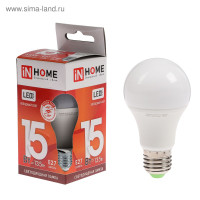   In Home Led-a60-vc, 27, 15 , 230 , 6500 , 1430 