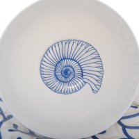   Falkenporzellan Corallo Blue Gold  6  17 