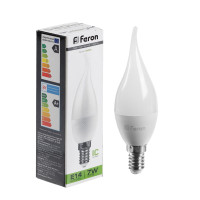   Feron, (7w) 230v E14 4000k   C37t, Lb-97