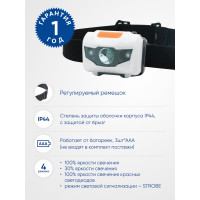   Feron Th2302   3aaa, 1led+2red Ip44, 