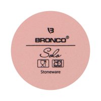 Салатник Bronco Solo 17,5 см пудровый