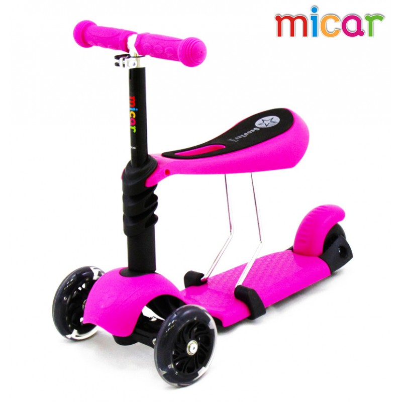 Трехколесный самокат беговел. Scooter 3 в 1. Детский самокат-беговел Micar Moby. Самокат Rider Pink. Самокат-беговел 3 в 1 зеленый.