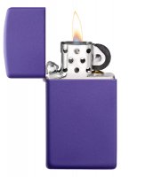  Zippo Slim   Purple Matte, /, , 