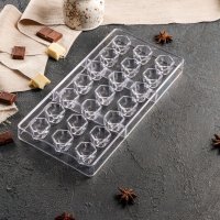    Konfinetta , 27,5x17,5x2,5 ,  21  (2,5x2,2x2 )