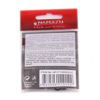  Namazu Pro Rolling Ribbed Swivel, , Carbon, Test-110 ,  5 .