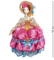 Rk-733/ 7 кукла-шкатулка дама с веером