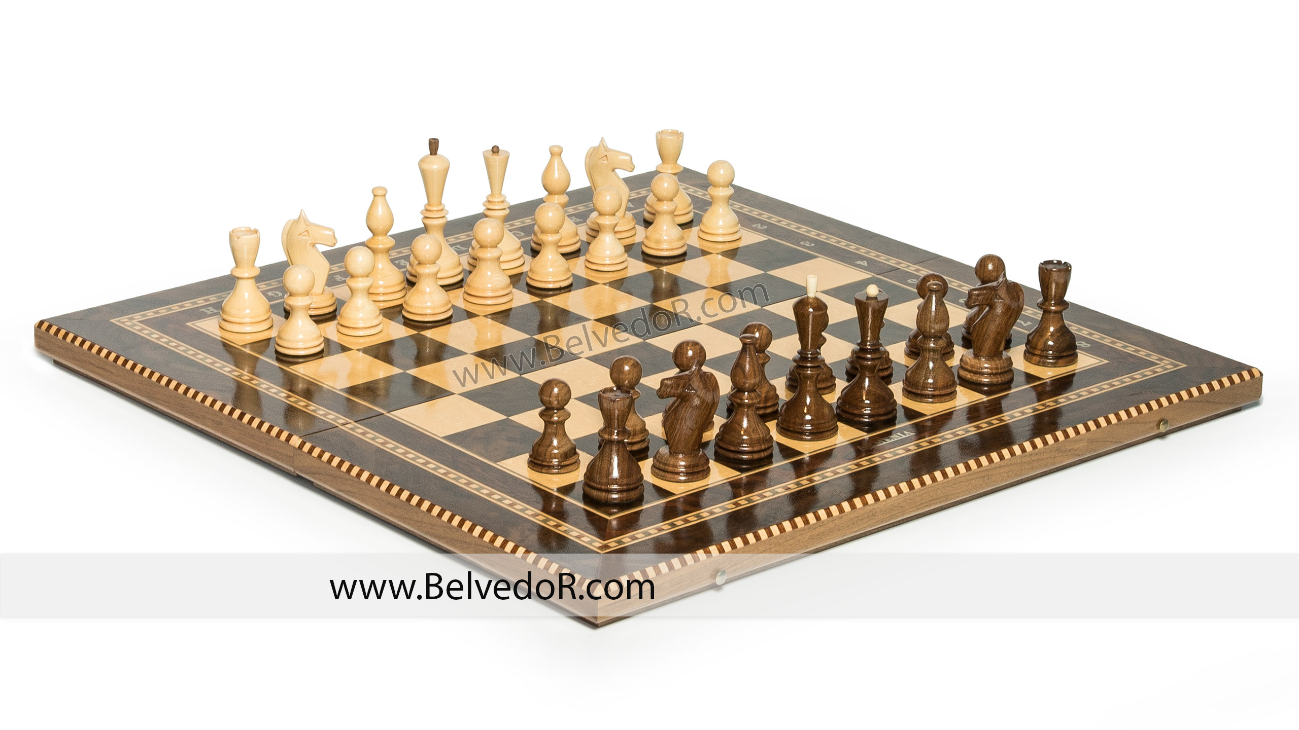

Шахматы инкрустация 40, AZ104, Zeynalyan 40х40см