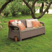   Keter Corfu Ii Love Seat Max Cappuccino