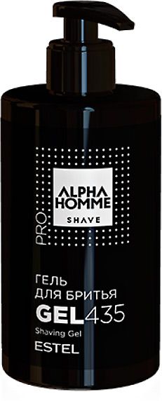 Гель для бритья Ah/gel435 Alpha Homme Pro, 435 мл