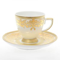    Falkenporzellan Natalia Creme Gold 100