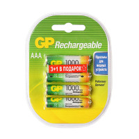  Gp, Ni-mh, Aaa, Hr03-4bl, 1.2, 1000 , , 3+1 .