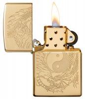  Zippo Classic   High Polish Brass, /, 
