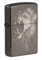 ��������� Zippo Lion Design � ��������� Black Ice�, ������/�����, ������, 
