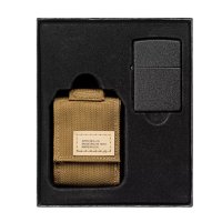  Zippo:   Black Crackle    