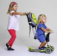 524-106 рюкзак Globber для самокатов Junior Lime Green