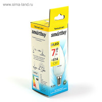  C Smartbuy, C37, 7 , E14, 3000 ,  