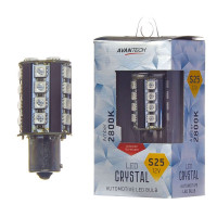    Avantech 12v Led S25 Bau15s 2800k (. ), 1 . . Alb0118