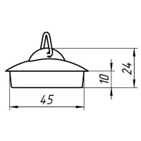    " " M300, 1 1/2", D=45 , 