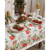  "" Christmas Red Flowers 149180   , 100% 