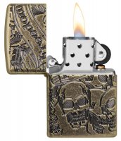  Zippo Armor   Antique Brass, /, , 