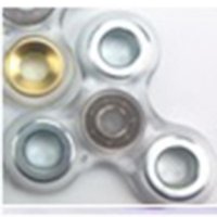 Transparnt Fidget Spinner -    