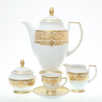     6  Falkenporzellan Natalia Creme Gold 9 