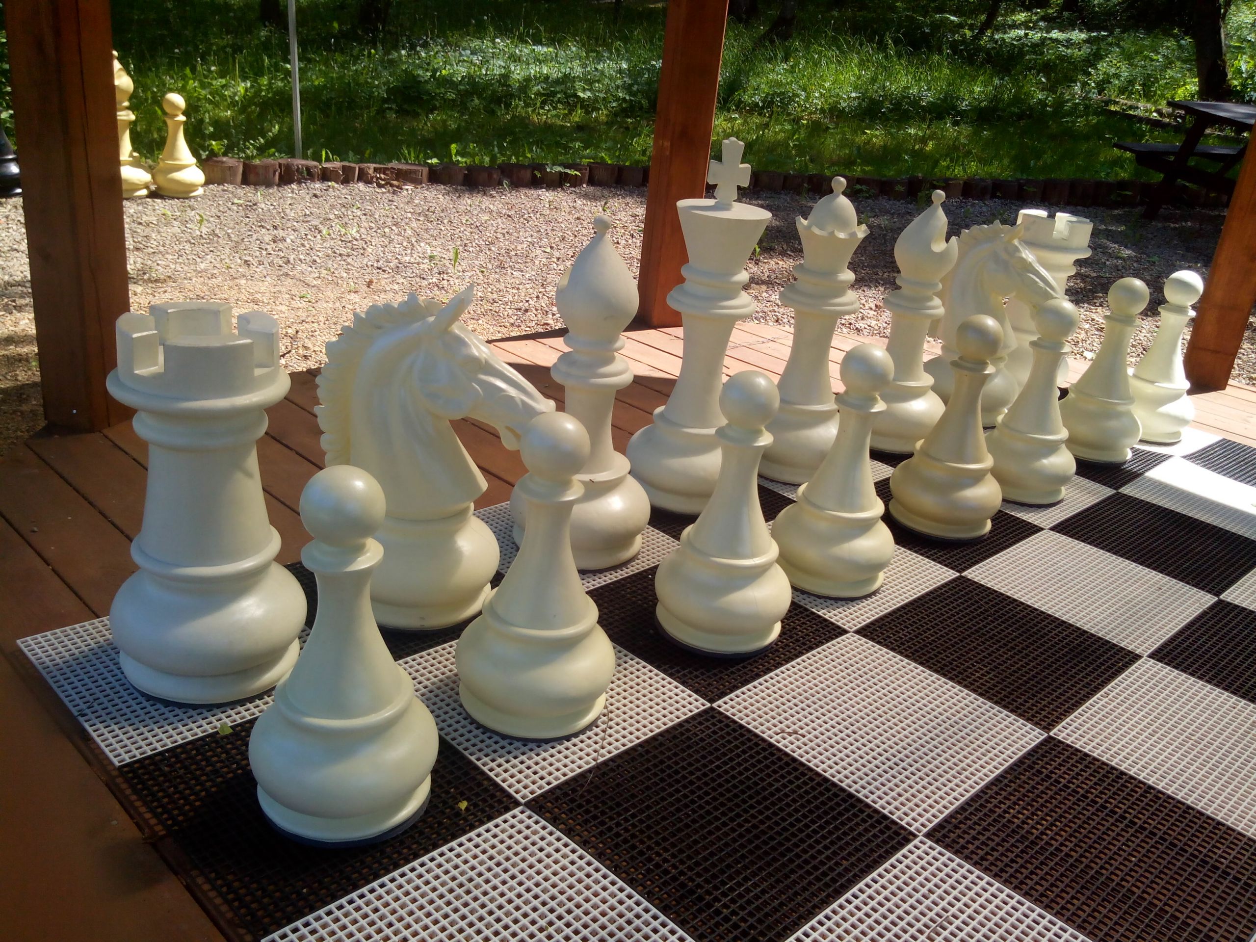 Шахматы большие напольные
