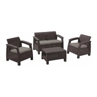   Keter Corfu Ii Set Brown