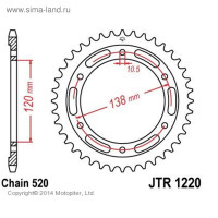 ������ ������� Jt Sprockets 1220.36, ���� 520, 36 ������