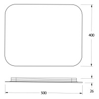   Defesto Led- 15 , 50x40 ,  ,   