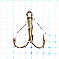  Koi Weedless Treble Hook ,  10 Int,  Bn,  , 5 .