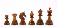 Эксклюзивные авторские резные шахматы венера, орех, клен 50см