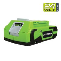  2ah Greenworks 24v G24b2,  
