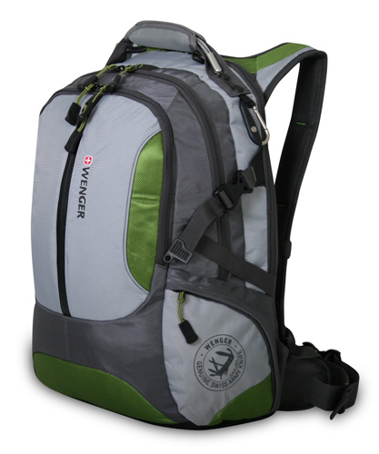 

15914415 Рюкзак WENGER «LARGE VOLUME DAYPACK» цв. зелёный серый