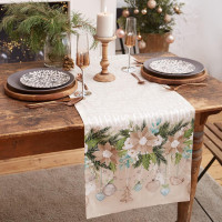     "Beautiful hristmas" 40*147 , 100% ,  190/2