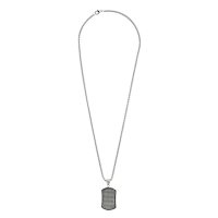  Zippo Black Crystal Pendant Necklace, -,  