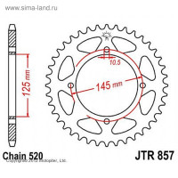  , , Jtr857   ,  520, 45 